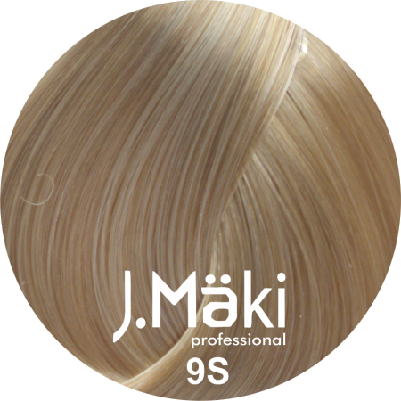 Vopsea de Par - J.Maki Professional Vopsea permanenta 9S/Blond nisipiu foarte deschis 60ml - Eterna Beauty