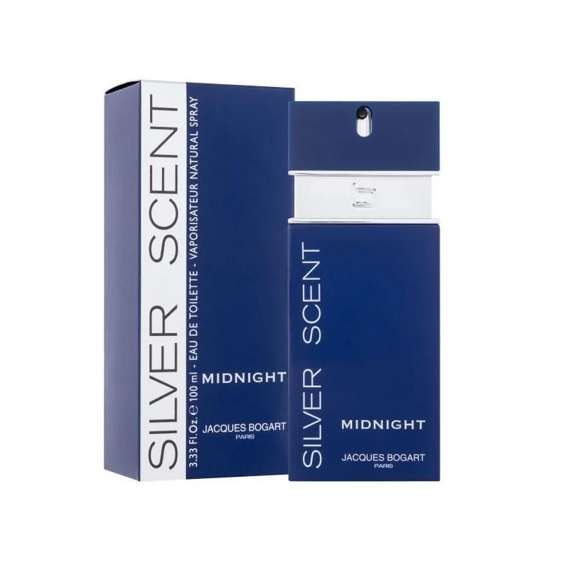 Jacques Bogart Silver Scent Midnight - Apă de Toaletă, 100 ml, Bărbați - imagine principală [1]