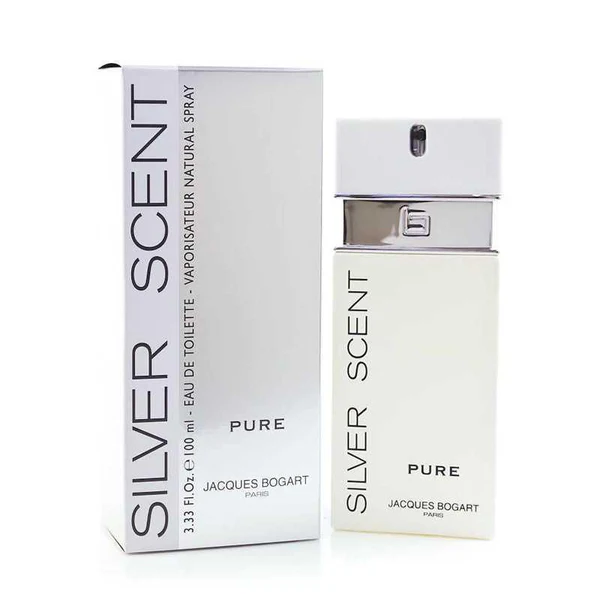 Jacques Bogart Silver Scent Pure - Apă de Toaletă, 100 ml, Bărbați - imagine principală [1]