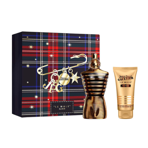 Seturi Cadou - Jean Paul Gaultier Le Male Elixir Set Cadou: Apa de Parfum 125 ml + Gel de Dus 75 ml Barbati | Eterna Beauty