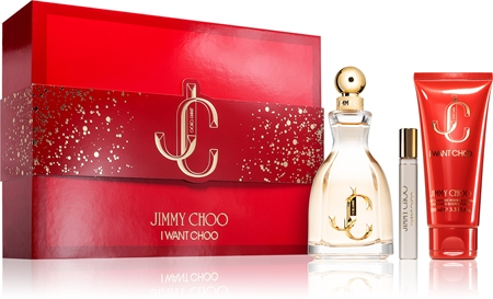 Parfumuri - Jimmy Choo I Want Choo   Set Cadou (Apă de Parfum 100 ml + 7,5 ml + Loțiune de Corp 100 ml), Femei