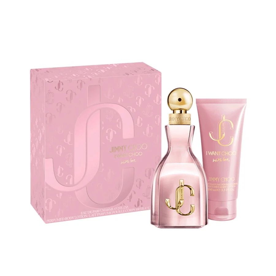 Parfumuri - Jimmy Choo I Want Choo With Love - Set Cadou (Apă de Parfum 60 ml + Loțiune de Corp 100 ml), Femei - imagine principală
