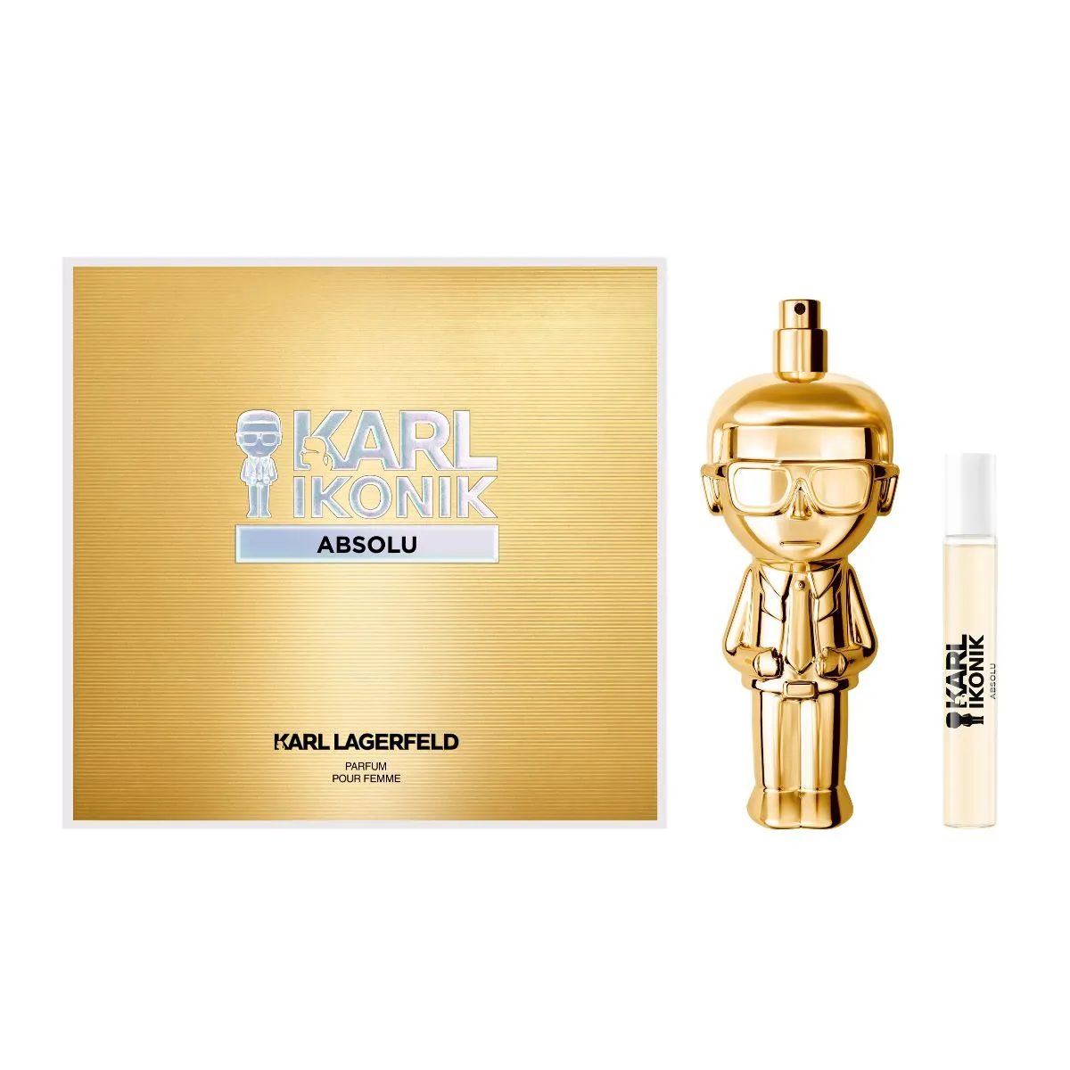Parfumuri - Karl Lagerfeld Ikonik Absolu - Set Cadou (Parfum 60 ml + Parfum 7,5 ml), Femei - imagine principală