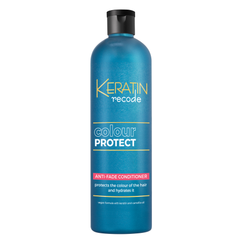 Balsam - Keratin Recode Colour Protect AntiFade Balsam Pentru Protectia Culorii Parului Colorat 400 ml - Eterna Beauty