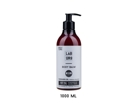 Lotiune de Corp - Labor8 Hemp Body Balm - Balsam de corp cu ulei de cânepă, 1000 ml