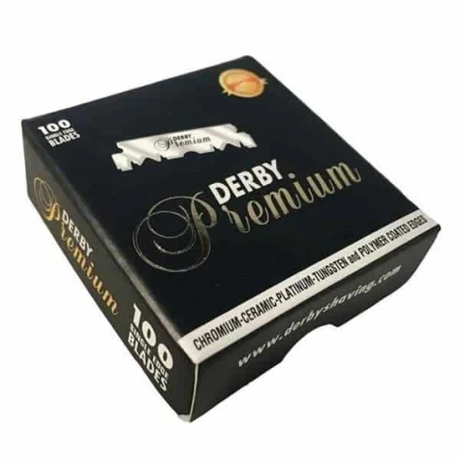 Lame - Lame de ras Derby Premium Professional 100 buc | Eterna Beauty