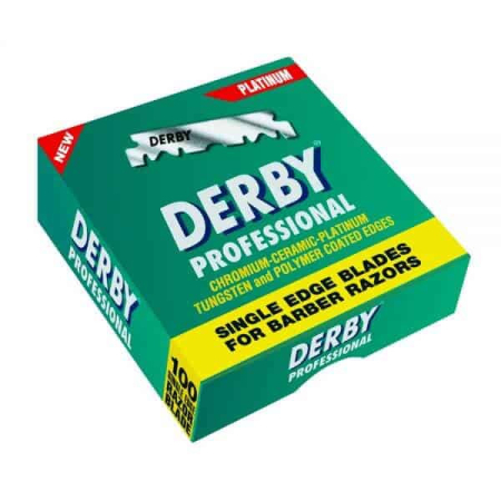 Ras & After Shave - Lame de ras Derby Pro 100 buc - imagine principală