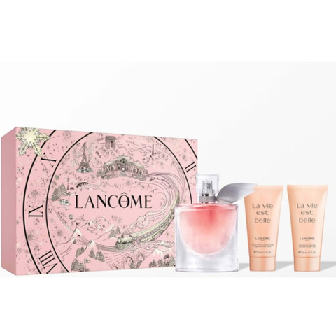 Seturi de Femei - Lancome La Vie Est Belle Set Cadou (Apa de Parfum 30 ml + Gel de dus 50 ml + Lotiune corp 50 ml) Femei - Eterna Beauty