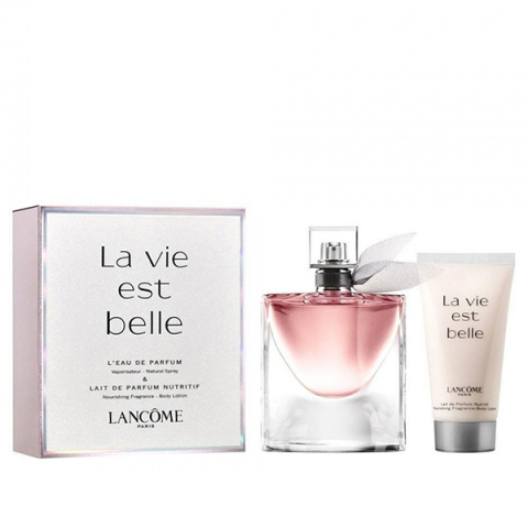 Seturi de Femei - Lancome La Vie Est Belle Set Cadou (Apa de Parfum 50 ml + Lotiune corp 50 ml) Femei - Eterna Beauty