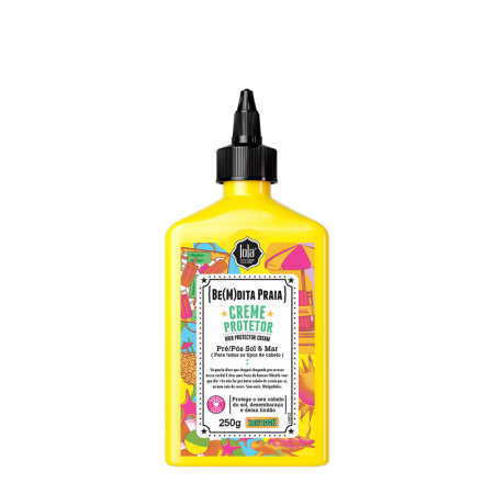 Haircare – produse pentru îngrijirea părului - Lola Cosmetics Be(M)dita Praia - cremă de îngrijire a părului la plajă, 250 g - imagine produs