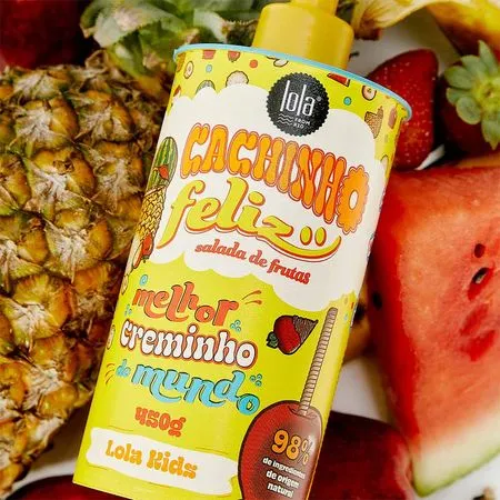 Lola Cosmetics Cachinho Feliz Kids Fruits - cremă pentru buclele copiilor, 480 g - imagine produs [2]