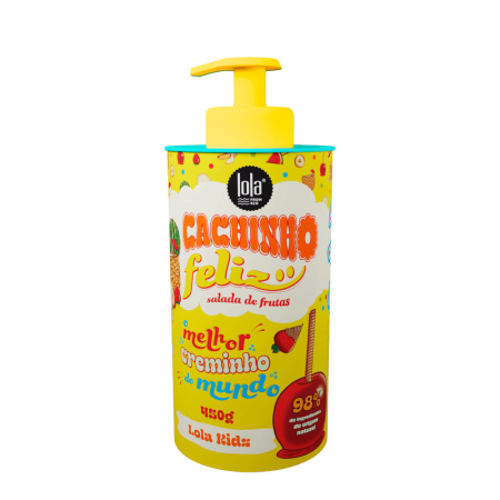 Haircare – produse pentru îngrijirea părului - Lola Cosmetics Cachinho Feliz Kids Fruits - cremă pentru buclele copiilor, 480 g - imagine produs