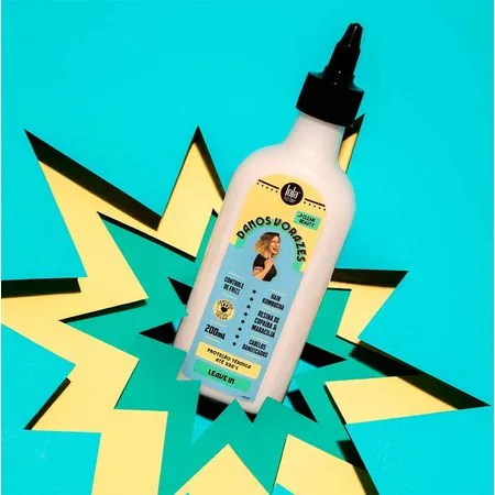 Lola Cosmetics Danos Vorazes - balsam leave-in pentru păr deteriorat, 200 ml - imagine produs [2]