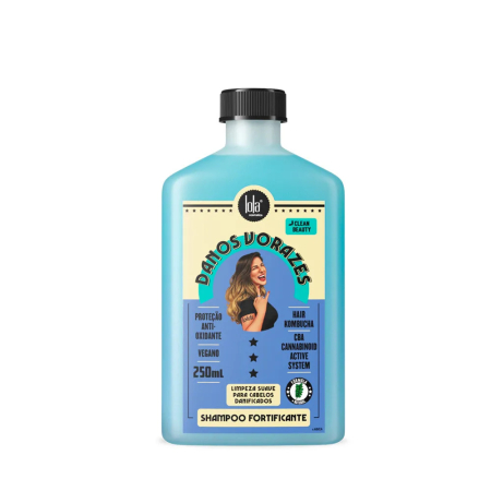 Haircare – produse pentru îngrijirea părului - Lola Cosmetics Danos Vorazes - șampon fortifiant pentru păr deteriorat, 250 ml - imagine produs