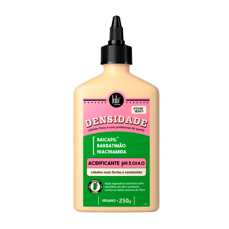 Tratamente și Măști pentru Păr - Lola Cosmetics Densidade - tratament acidifiant pentru păr fragil, 250 g - imagine produs