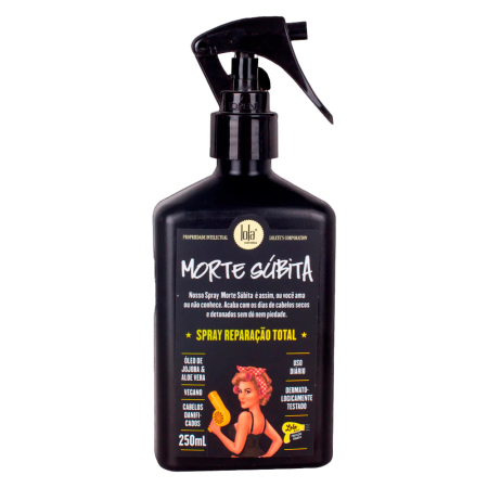 Tratamente și Măști pentru Păr - Lola Cosmetics Morte Súbita Reparação Total - spray leave-in pentru păr deteriorat, 250 ml - imagine produs