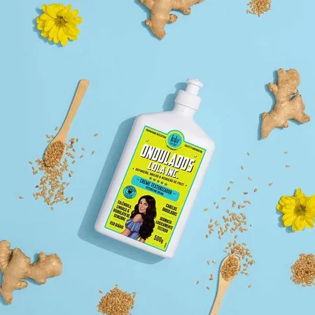 Lola Cosmetics Ondulados - cremă texturizantă pentru păr ondulat, 500 ml - imagine produs [1]