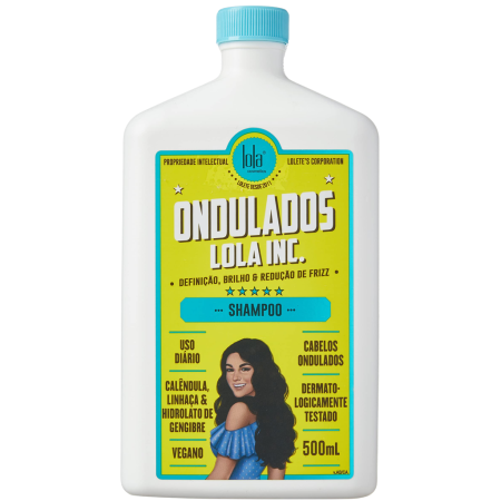 Sampon Clasic - Lola Cosmetics Ondulados - șampon pentru păr ondulat, 500 ml - imagine produs