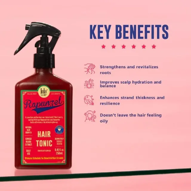 Lola Cosmetics Rapunzel - tonic pentru scalp și păr fragil, 250 ml - imagine produs [1]
