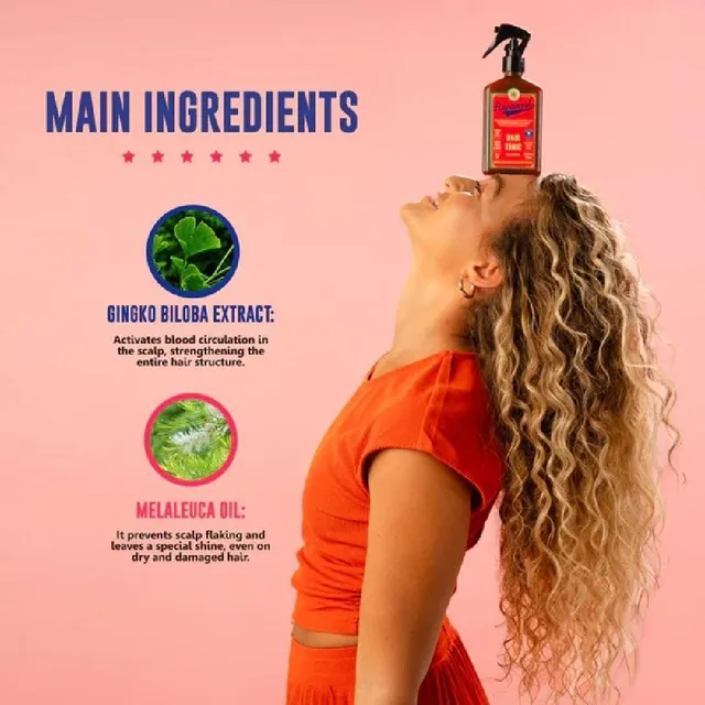 Lola Cosmetics Rapunzel - tonic pentru scalp și păr fragil, 250 ml - imagine produs [2]
