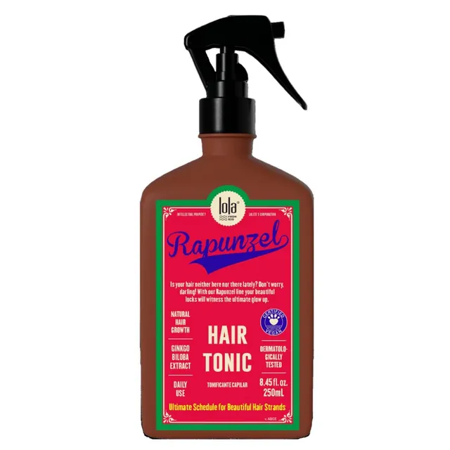 Tratamente și Măști pentru Păr - Lola Cosmetics Rapunzel - tonic pentru scalp și păr fragil, 250 ml - imagine produs