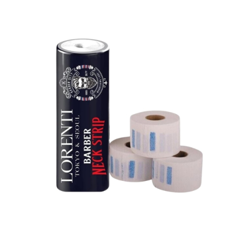 Accesorii Barber - Lorenti - Set Gulere 5 Role Alb - Eterna Beauty
