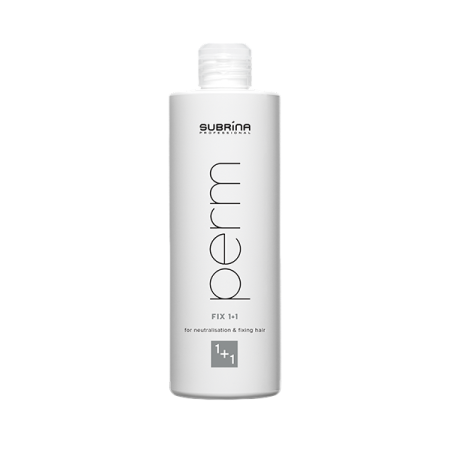 Produse de Styling pentru Păr - Subrina Professional Perm Fix 1+1  Lotiune neutralizanta si fixatoare pentru permanent 450ml - Eterna Beauty