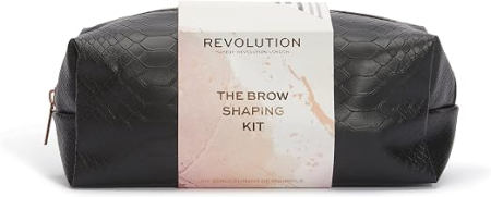 Makeup Revolution The Brow Shaping Kit - Set complet pentru sprâncene, 8 piese - imagine produs [1]