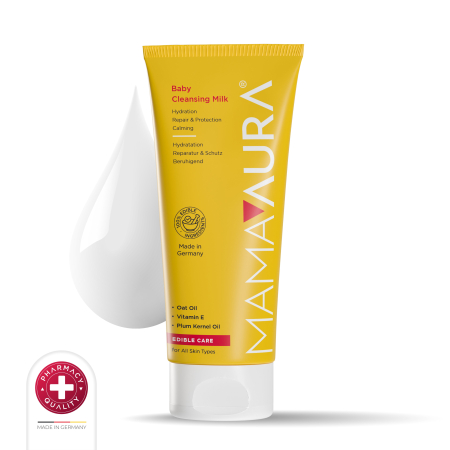 Lotiune de Corp - Mamaaura Baby Cleansing Milk - lapte de curățare pentru bebeluși, 200 ml - imagine produs