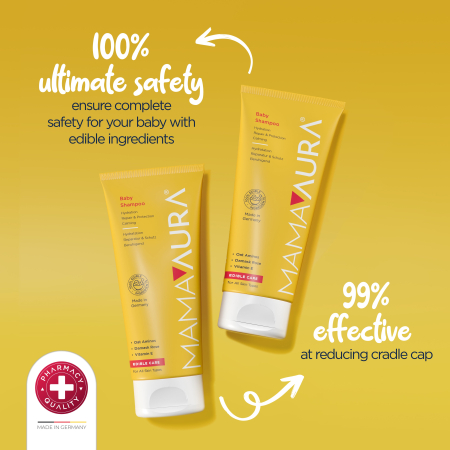 Mamaaura Baby Shampoo - șampon delicat pentru bebeluși, 200 ml - imagine produs [1]
