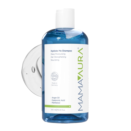 Haircare – produse pentru îngrijirea părului - Mamaaura Hydrate Me - șampon hidratant cu ulei de argan, 250 ml - imagine produs