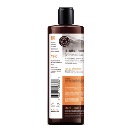 Man Alive Bourbon & Oak - Gel de dus, 500 ml | Eterna Beauty [1]