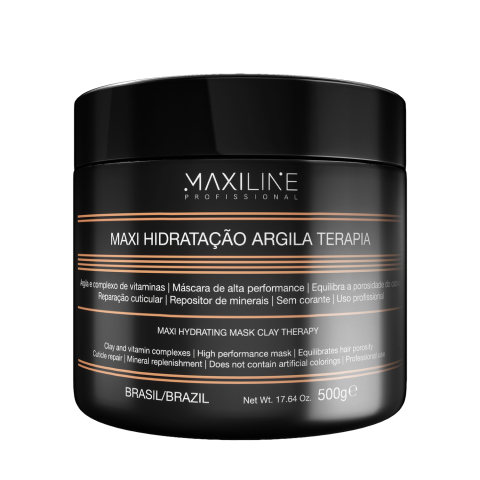 Masca - Maxiline Professional Clay Therapy  Masca hidratanta 500 ml - Eterna Beauty