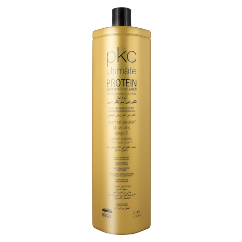 Haircare – produse pentru îngrijirea părului - Maxiline Professional PKC Ultimate Protein Thermal Sealant blow dry  Lotiune pentru intindere termica par gros & rezistent (pas 2) 1000 ml - Eterna Beauty