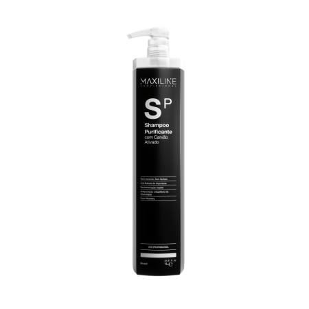 Sampon - Maxiline Professional Pre and Post Progressive Purifying Shampoo  Sampon purificator ph 6072 1000 ml - Eterna Beauty