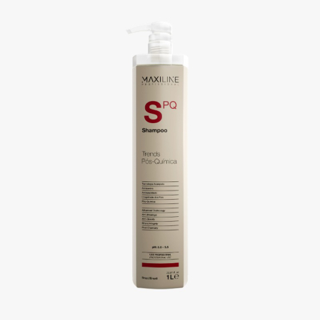 Sampon - Maxiline Professional Trends PosQuimica  Sampon Destinat Ingrijirii Parului Dupa Procesarea Chimica 1000 ml - Eterna Beauty