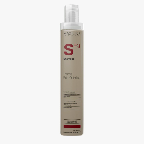 Haircare – produse pentru îngrijirea părului - Maxiline Professional Trends PosQuimica  Sampon Destinat Ingrijirii Parului Dupa Procesarea Chimica 300 ml - Eterna Beauty
