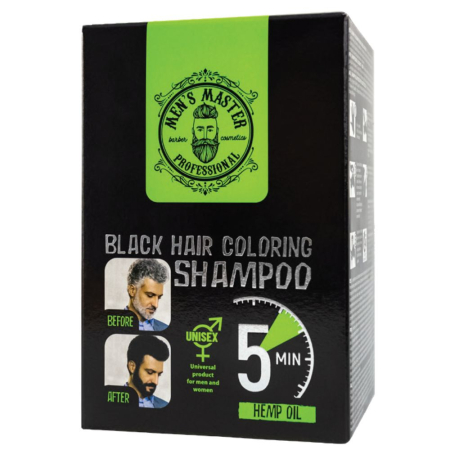 Îngrijire Barbă - Men's Master Pro Negru - Vopsea pentru barbă si păr, 10 x 25 ml - imagine principală