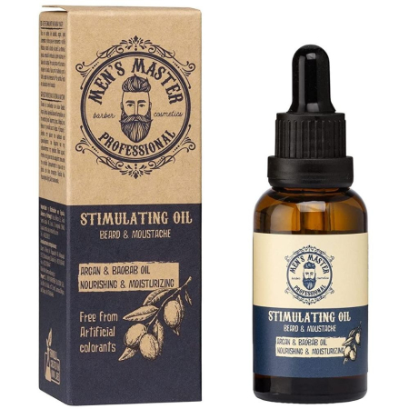 Îngrijire Barbă - Men's Master Pro Stimulating Beard Oil - Ulei pentru cresterea barbii, 30 ml - imagine principală