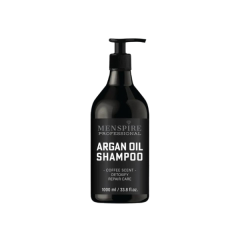 Menspire Professional Argan Oil Shampoo - Sampon Detoxify Cu Argan 1000 ml - Eterna Beauty