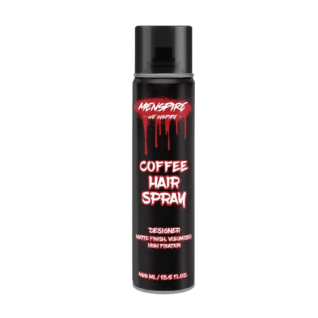 Barber Studio - Menspire Professional Coffee Hair Spray - Spray Fixativ cu Aromă de Cafea, Fixare Puternică, 400 ml