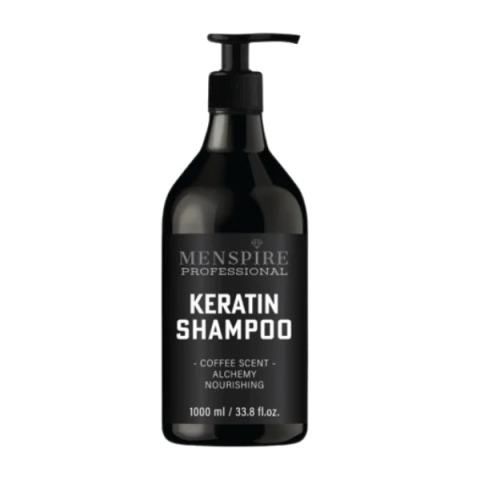 Menspire Professional Coffee Scent Alchemy Nourishing - Sampon hidratant cu keratina 1000 ml - Eterna Beauty