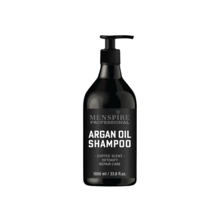Barber Studio - Menspire Professional Detoxify Argan - Șampon cu Ulei de Argan, 1000 ml