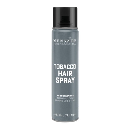 Barber Studio - Menspire Professional Tobacco Hair Spray - Spray Fixativ cu Aromă de Tutun, Fixare Puternică, 400 ml