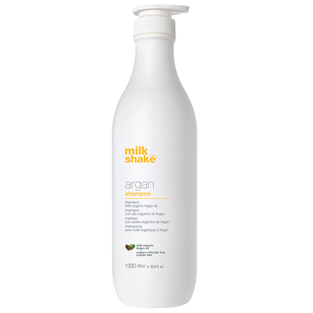 Haircare – produse pentru îngrijirea părului - Milk Shake Argan  Sampon 1000 ml - Eterna Beauty