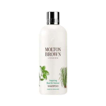 Haircare – produse pentru îngrijirea părului - Molton Brown Inspring Basil Vetiver Shampoo Sampon 300 ml - Eterna Beauty