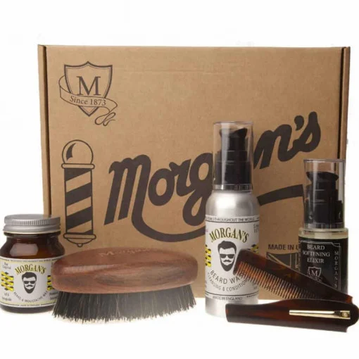 Morgans Pomade - Set cadou ingrijire barba Morgan's Gentleman's Beard Grooming Gift Set | Eterna Beauty [3]