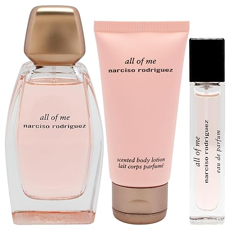Narciso Rodriguez All Of Me Set Cadou: Apa de Parfum 90 ml + Lotiune Corp 50 ml + Apa de Parfum 10 ml Femei | Eterna Beauty [1]