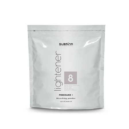 Pudra Decoloranta - Subrina Professional Lightener Freehand  Pudra decoloranta 8 Nivele 400gr - Eterna Beauty