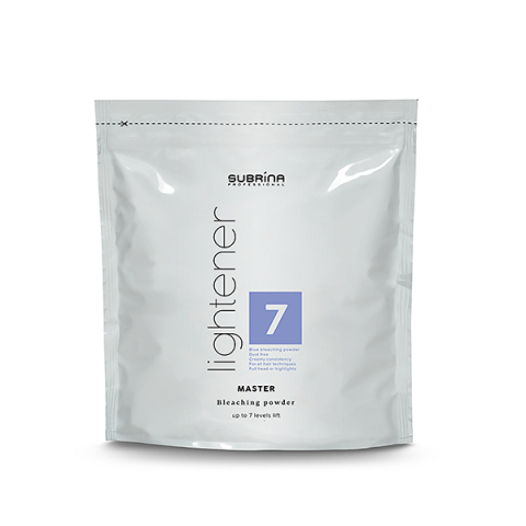 Pudra Decoloranta - Subrina Professional Lightener Master  Pudra decoloranta Rezerva 7 Nivele 500gr - Eterna Beauty